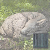 Campania Sleeping Fawn Garden Statue - A-273