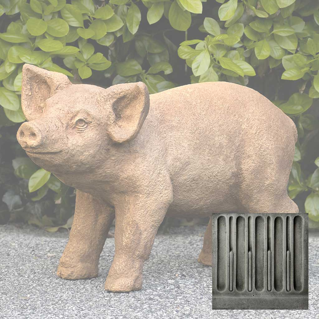 Campania Curly Garden Statue - A-288