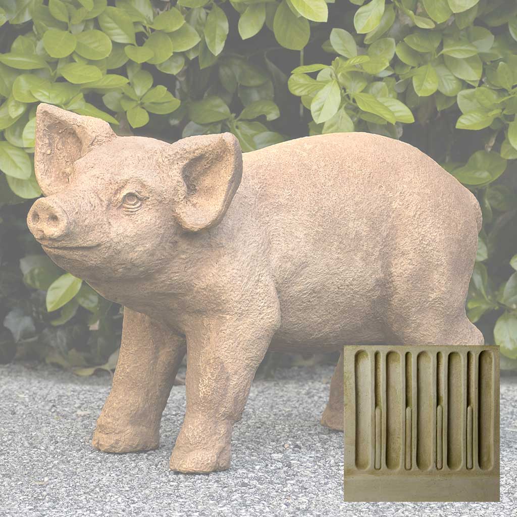 Campania Curly Garden Statue - A-288