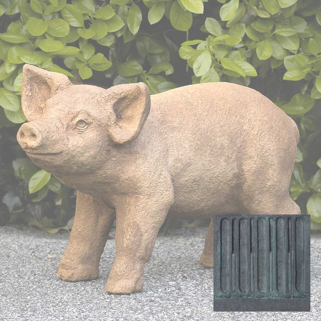 Campania Curly Garden Statue - A-288