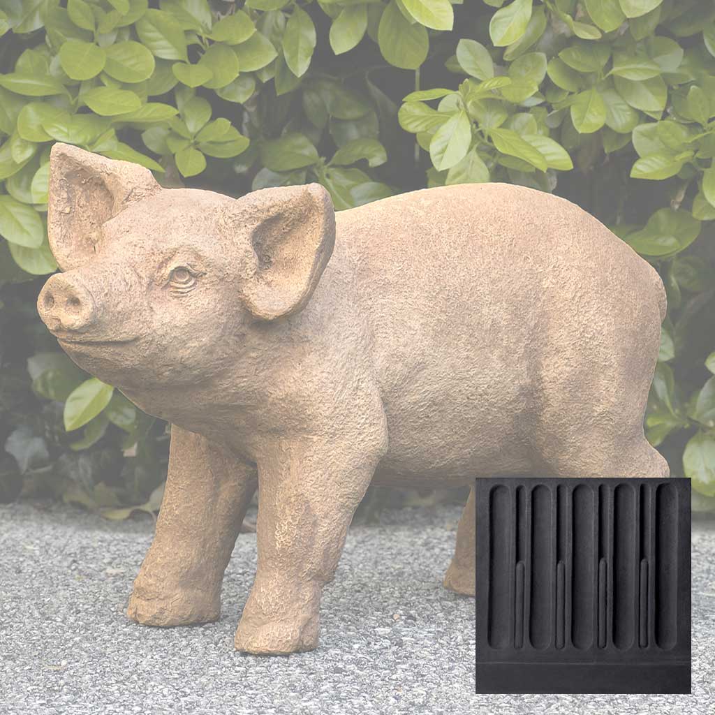 Campania Curly Garden Statue - A-288