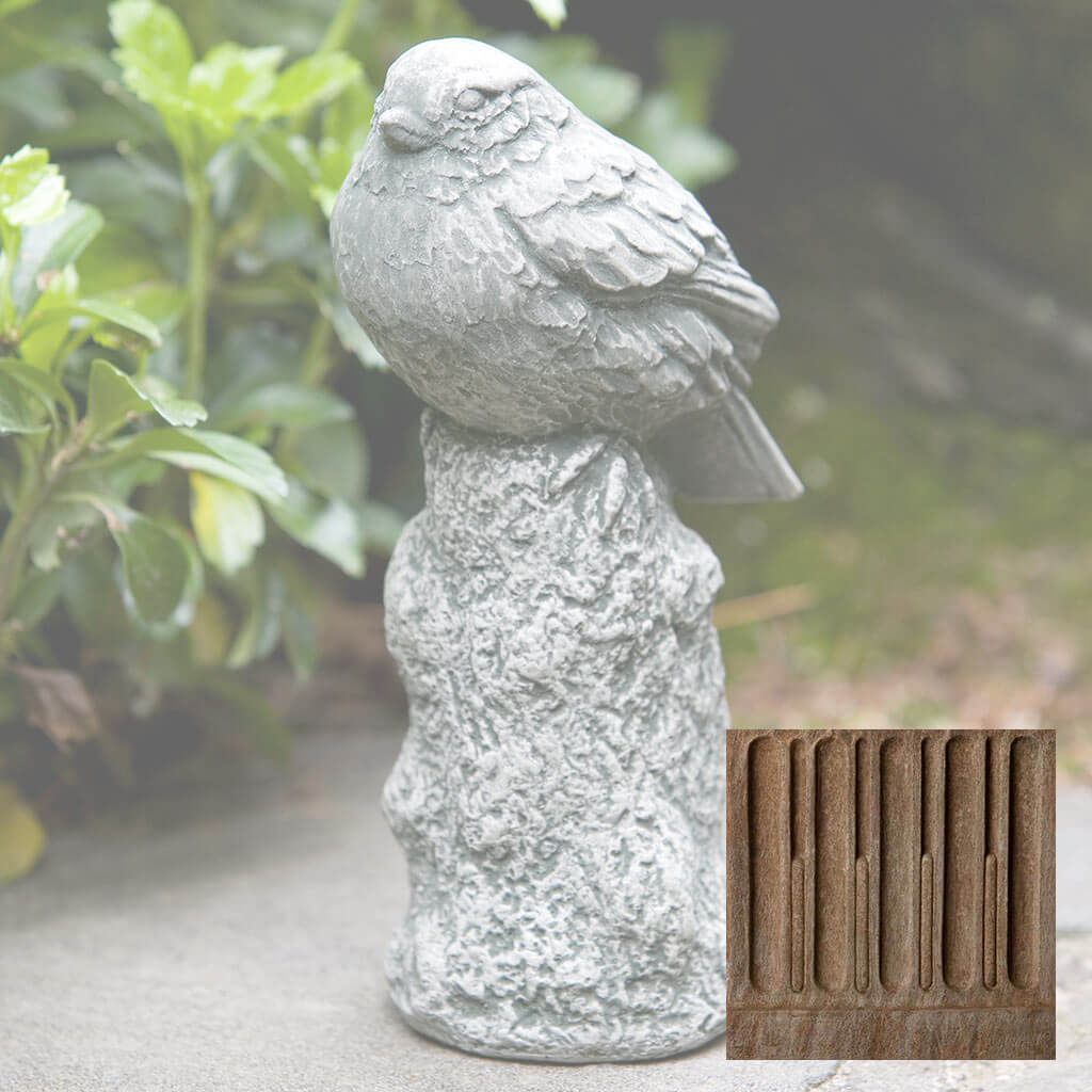 Campania Resting Bird Garden Statue - A-355