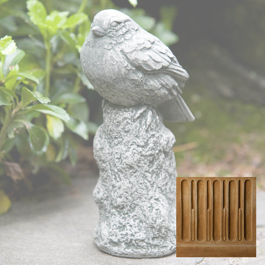 Campania Resting Bird Garden Statue - A-355