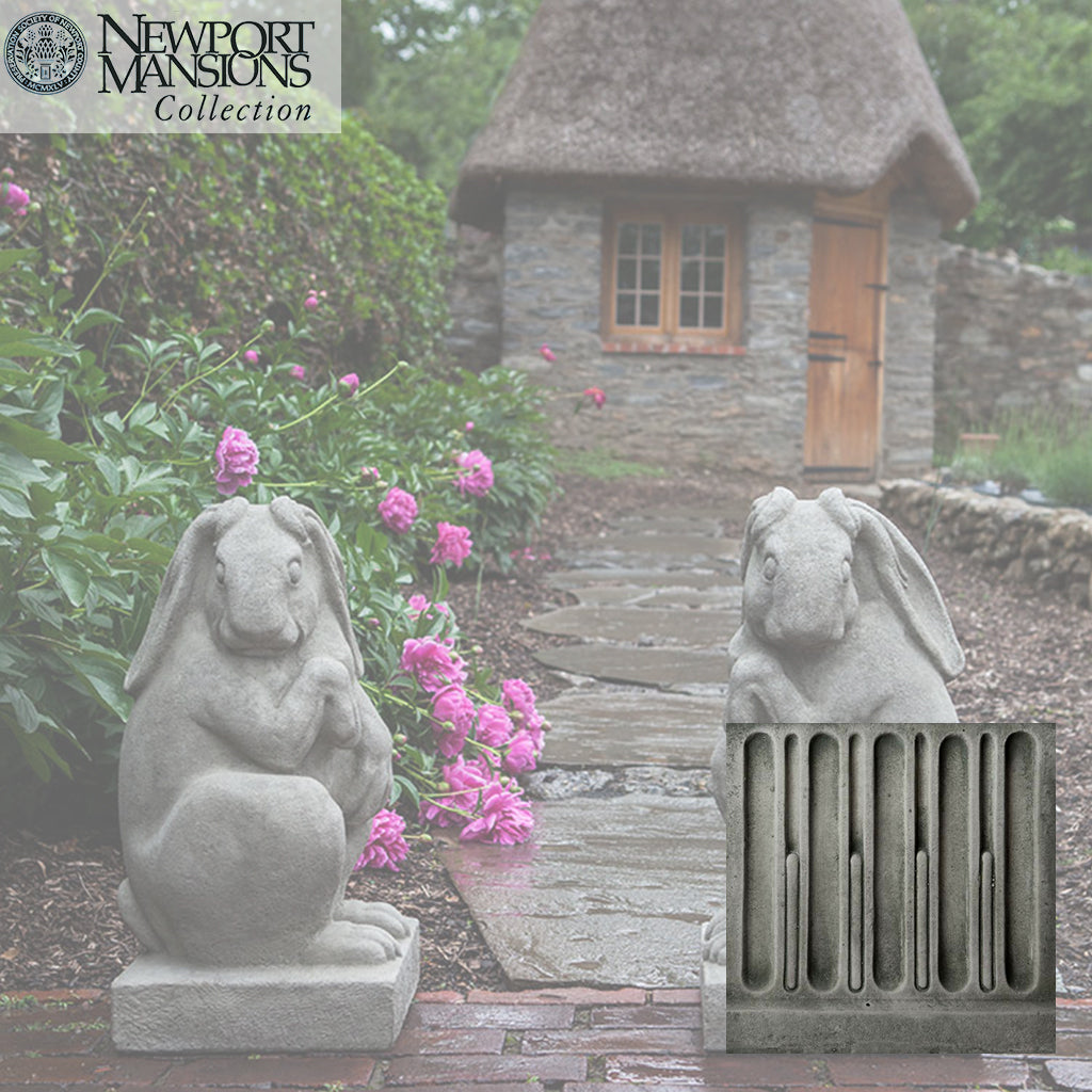 Campania Newport Rabbit Garden Statue - A-509 SET