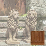 Campania Sentry Lion Garden Statue - A-651 SET