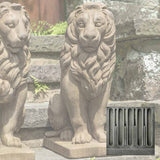 Campania Sentry Lion Garden Statue - A-651 SET