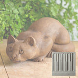 Campania Folk Art Cat Garden Statue - A-655
