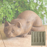 Campania Folk Art Cat Garden Statue - A-655