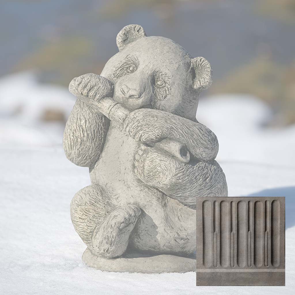 Campania Panda Cub Garden Statue - A-664