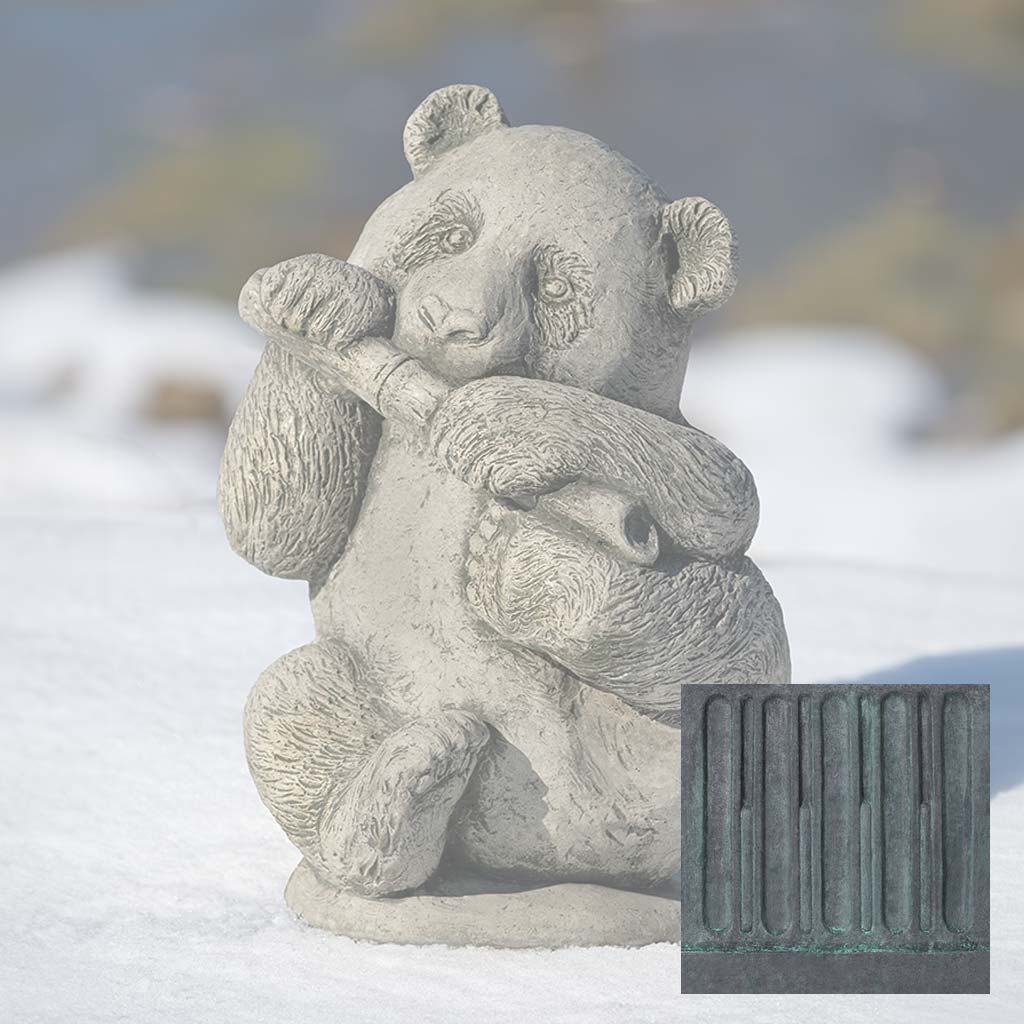 Campania Panda Cub Garden Statue - A-664