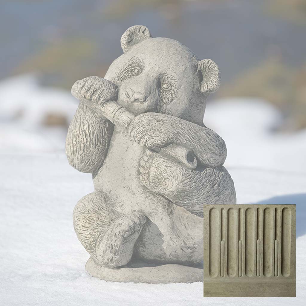Campania Panda Cub Garden Statue - A-664