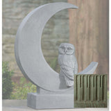Campania Lunar Owl Garden Statue - A-667