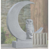 Campania Lunar Owl Garden Statue - A-667