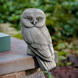 Campania Lunar Owl - Owl Only Garden Statue - A-667A
