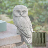Campania Lunar Owl - Owl Only Garden Statue - A-667A