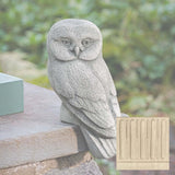 Campania Lunar Owl - Owl Only Garden Statue - A-667A