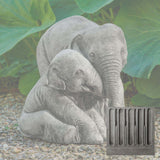 Campania Elephant Mother and Child Garden Statue - A-678