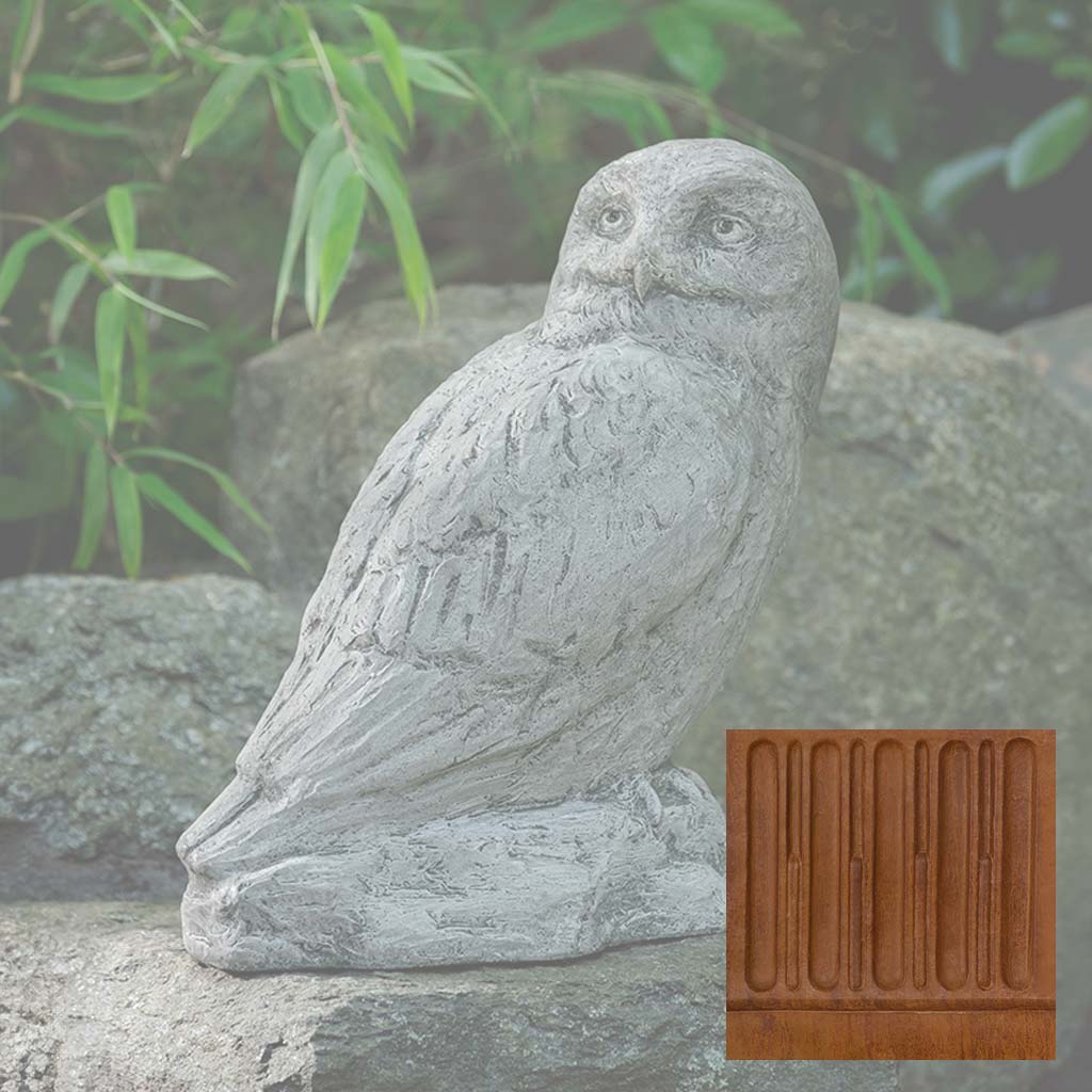 Campania Polar Owl Garden Statue - A-679