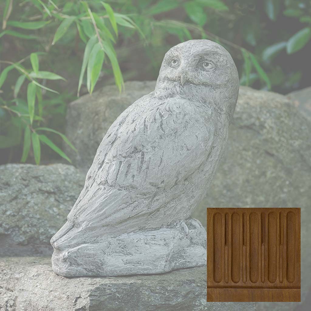 Campania Polar Owl Garden Statue - A-679