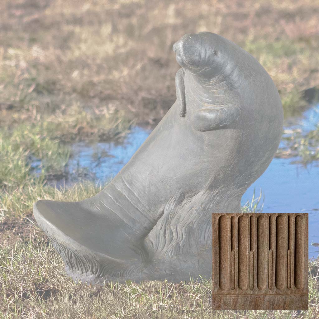 Campania Manatee Garden Statue - A-681