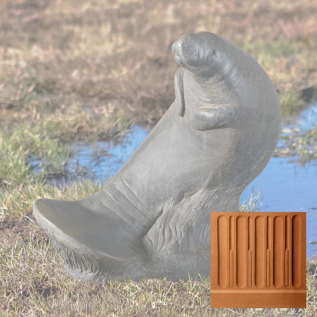 Campania Manatee Garden Statue - A-681