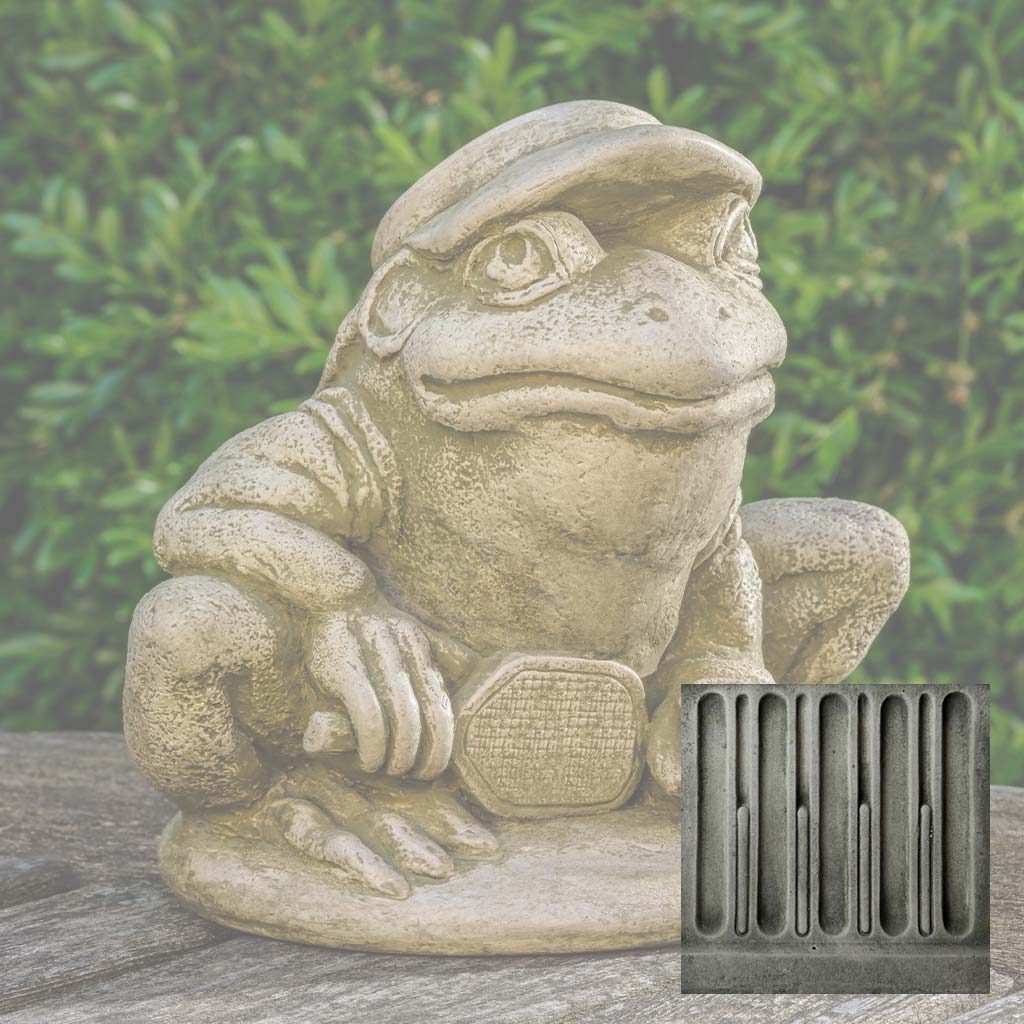 Campania Pickleball Frog Garden Statue - A-684
