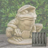 Campania Pickleball Frog Garden Statue - A-684
