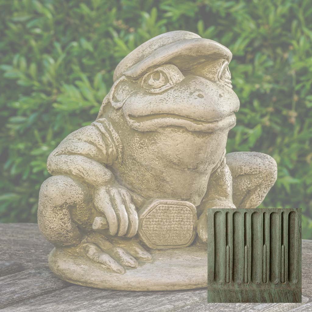 Campania Pickleball Frog Garden Statue - A-684