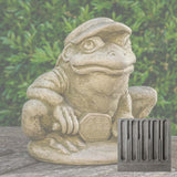 Campania Pickleball Frog Garden Statue - A-684