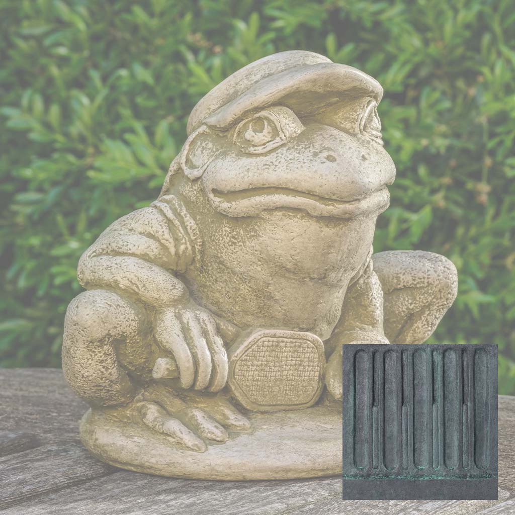 Campania Pickleball Frog Garden Statue - A-684