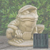Campania Pickleball Frog Garden Statue - A-684