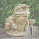 Campania Pickleball Frog Garden Statue - A-684
