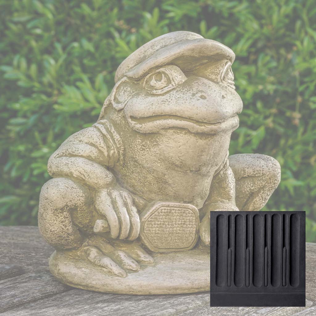 Campania Pickleball Frog Garden Statue - A-684