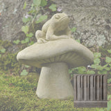 Campania Fun Guy Frog Garden Statue - A-687