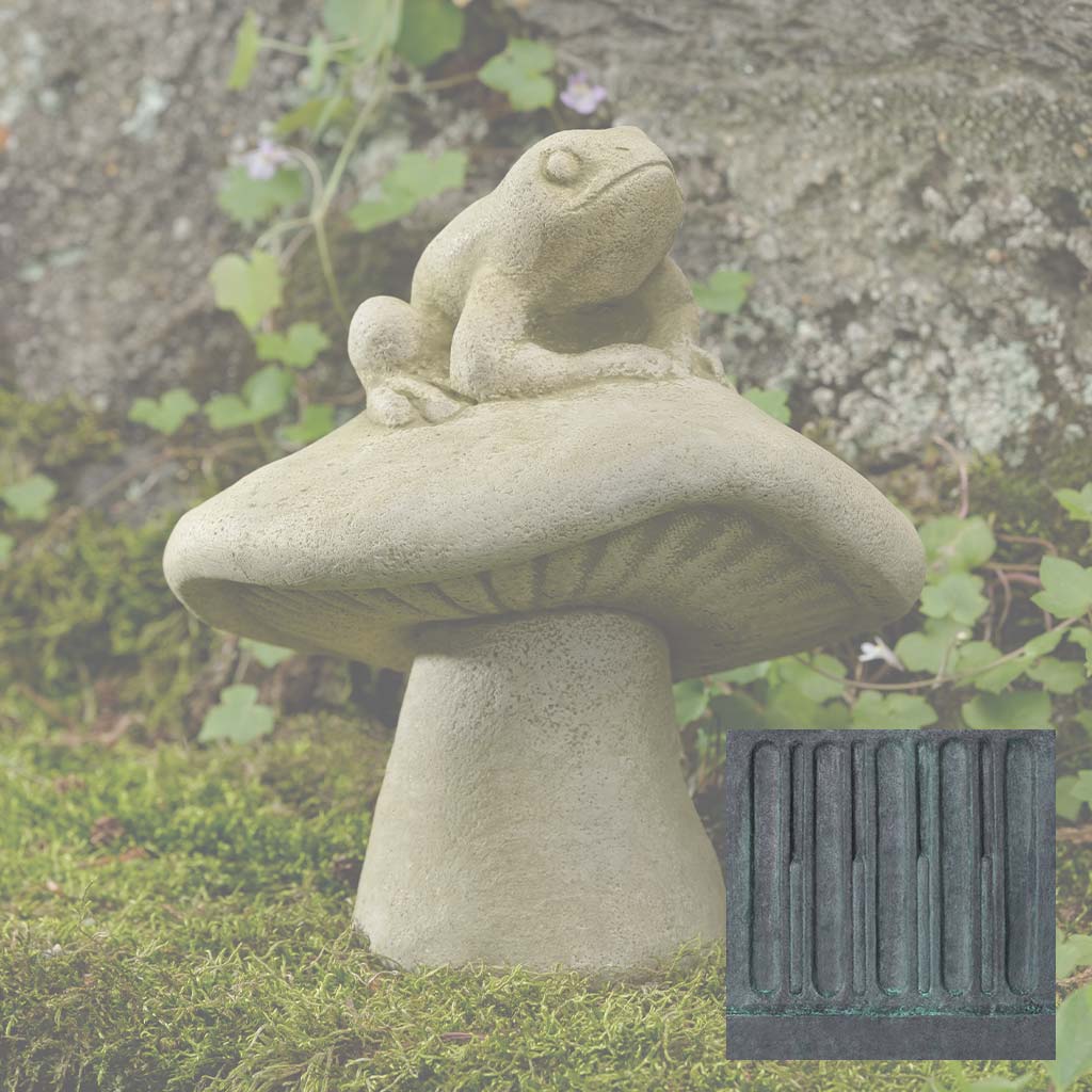 Campania Fun Guy Frog Garden Statue - A-687