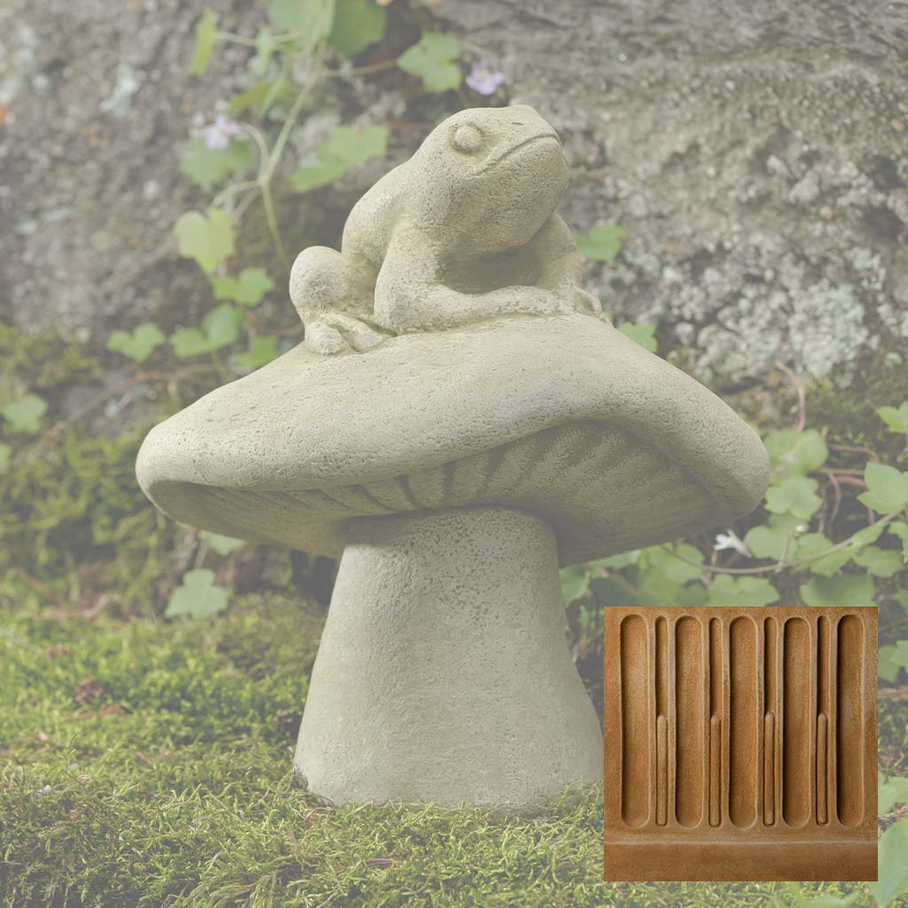 Campania Fun Guy Frog Garden Statue - A-687
