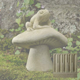 Campania Fun Guy Frog Garden Statue - A-687