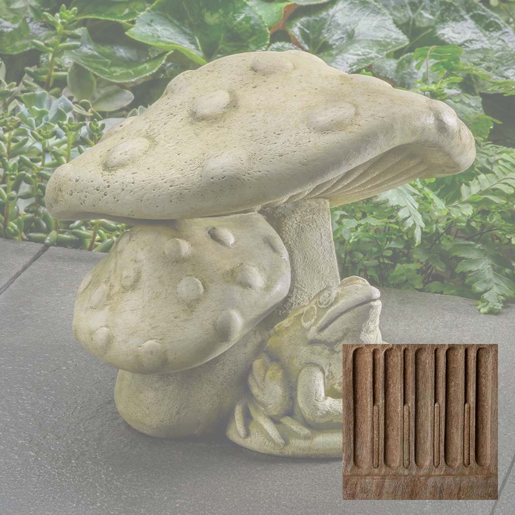 Campania Tucker Toadstool Garden Statue - A-688