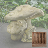 Campania Tucker Toadstool Garden Statue - A-688