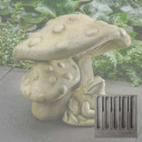 Campania Tucker Toadstool Garden Statue - A-688