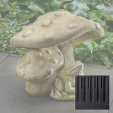Campania Tucker Toadstool Garden Statue - A-688
