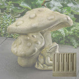 Campania Tucker Toadstool Garden Statue - A-688