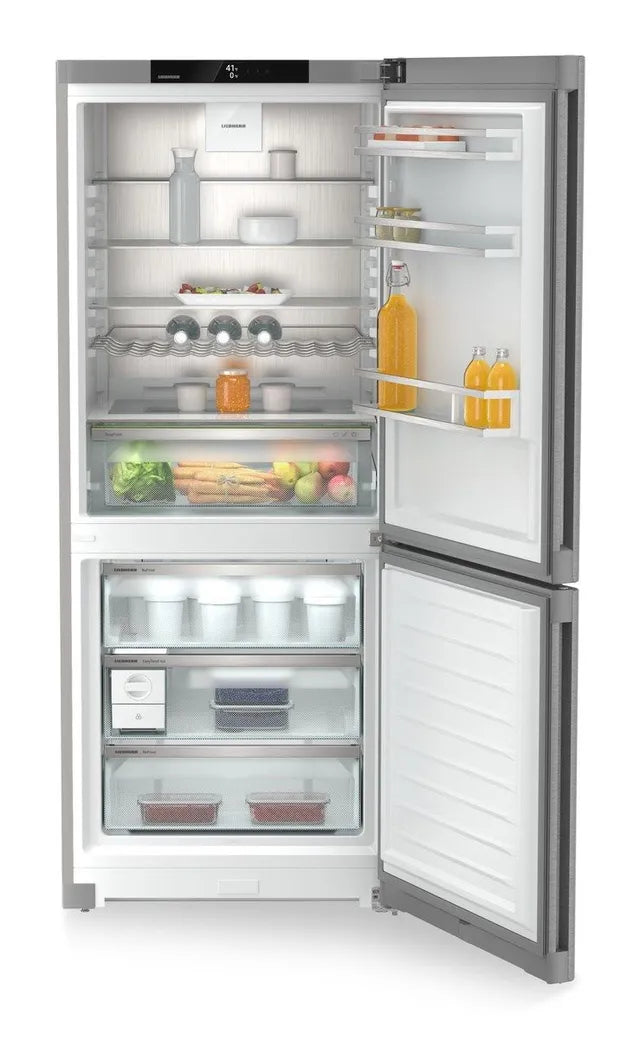 Liebherr C7620 30 inch Bottom Freezer Refrigerator with 15 cu. ft. Capacity and EasyFresh Drawer, in Stainless Steel