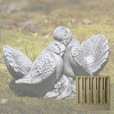 Campania Dove Pair, Small Garden Statue - A-036