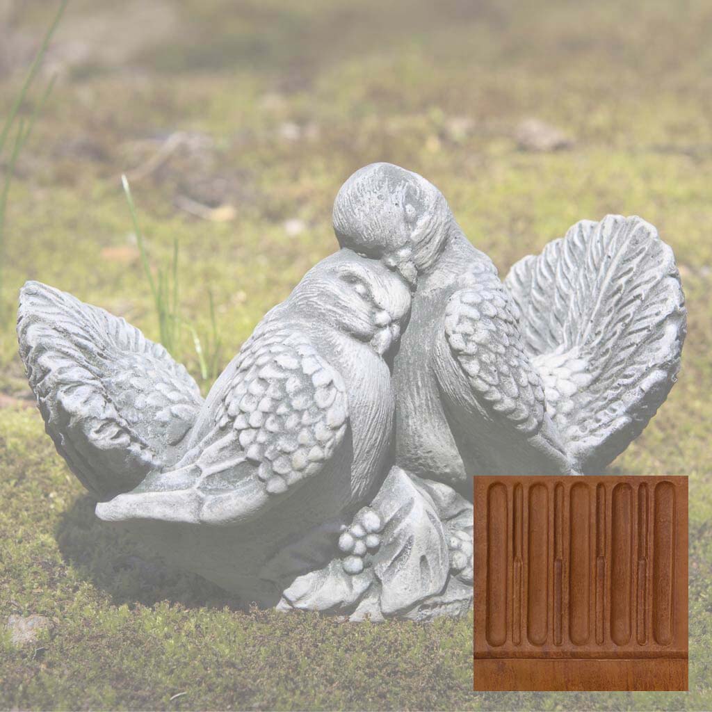 Campania Dove Pair, Small Garden Statue - A-036
