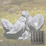 Campania Dove Pair, Small Garden Statue - A-036