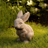 Campania Rabbit - Ears Up Garden Statue - A-073