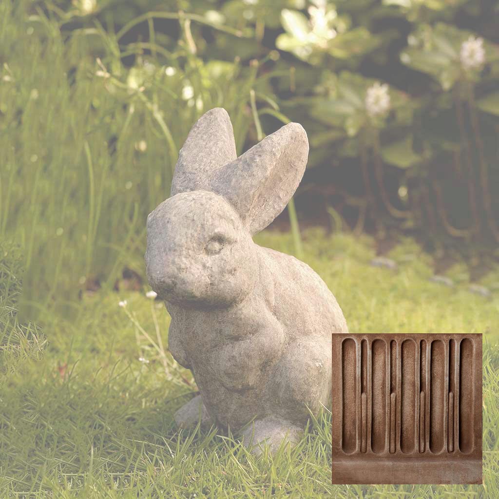Campania Rabbit - Ears Up Garden Statue - A-073