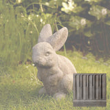 Campania Rabbit - Ears Up Garden Statue - A-073