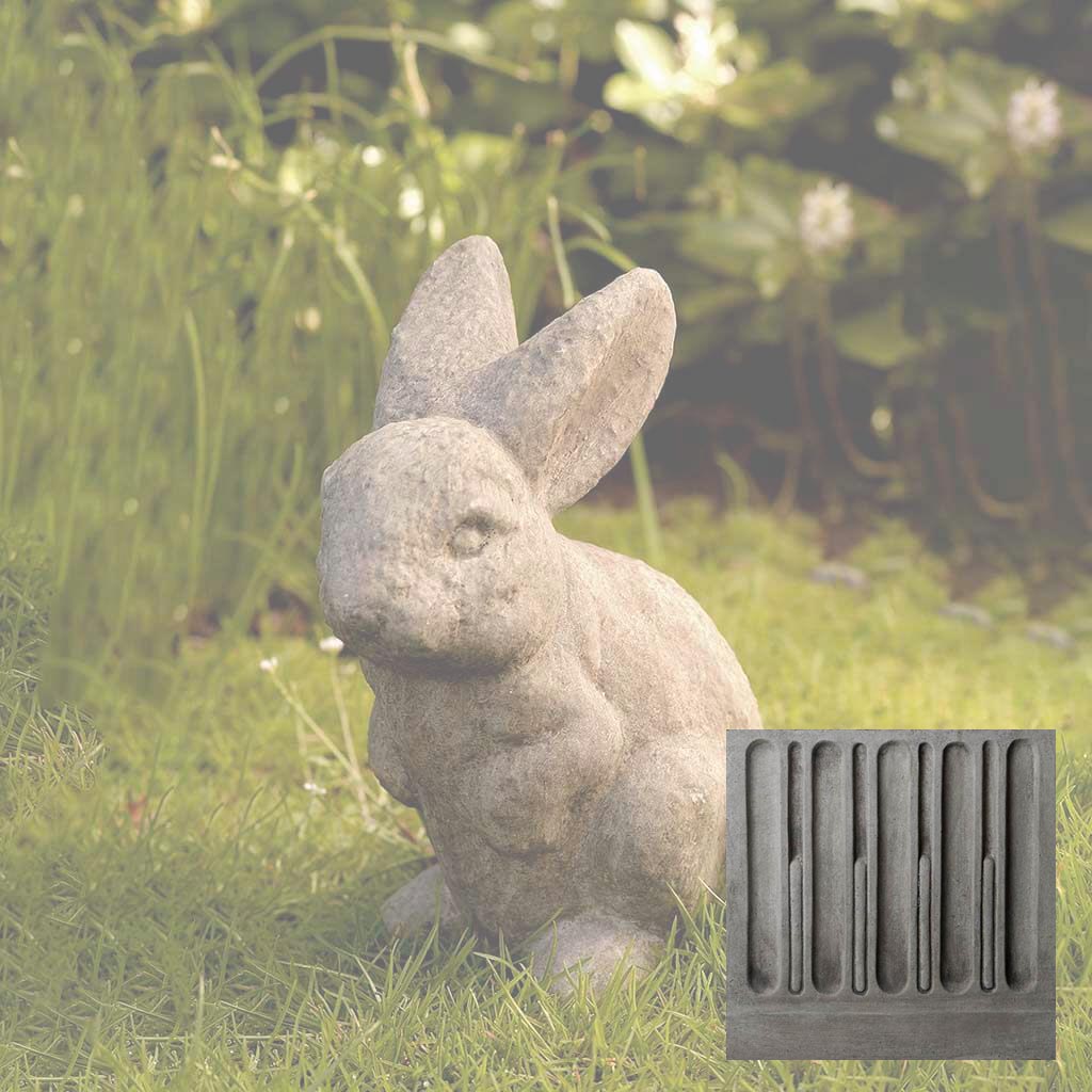 Campania Rabbit - Ears Up Garden Statue - A-073